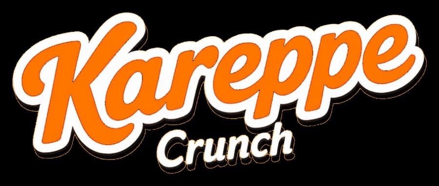 Logo Kareppe Crunch kerupuk singkong khas Makassar